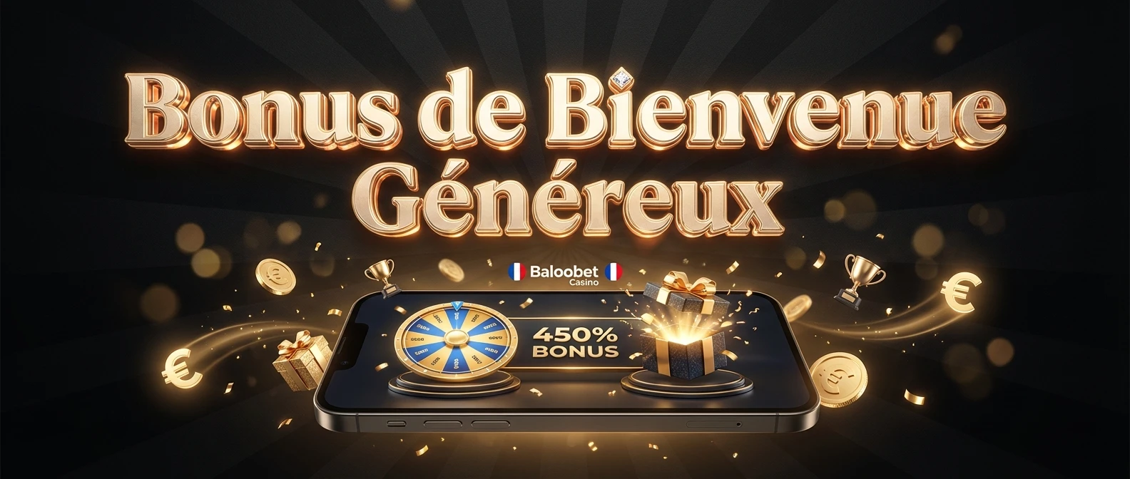 Bonus de Bienvenue Généreux